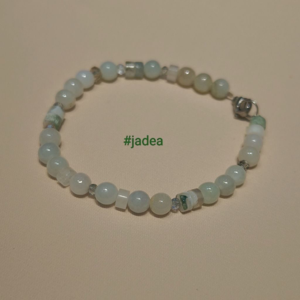 Sgn 2601054 Bao Kiểm định Liulab vòng tay handmade phối đá thiên nhiên Saigonistar