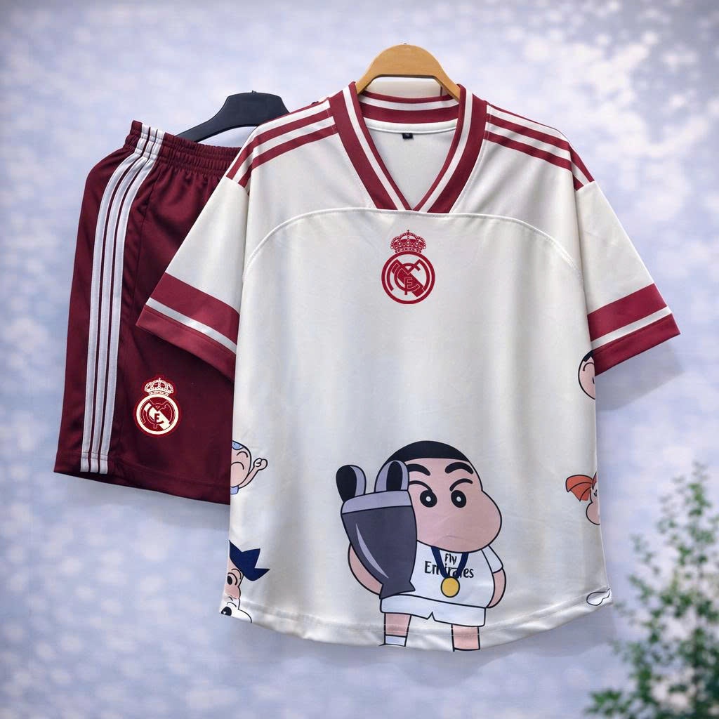 REL-HINH] In tên số áo - Bộ thể thao Re%%al% nhiều màu họa tiết Conan-Shin-Ran đá bóng in hình siêu hot - Chất thun lạnh