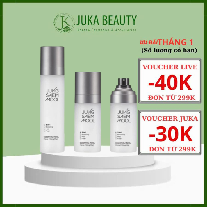 Xịt Khoáng Khoá Nền Jung Saem Mool Micro Fitting Mist