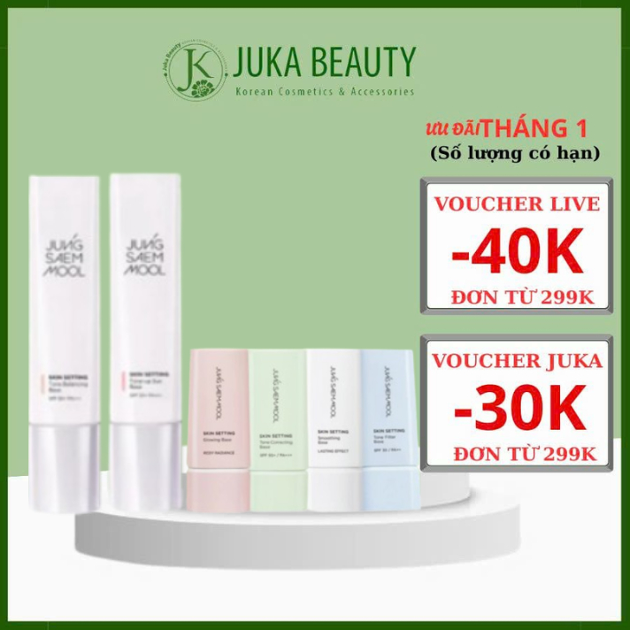 Kem lót Jung Saem Mool Skin Setting Base 40ml