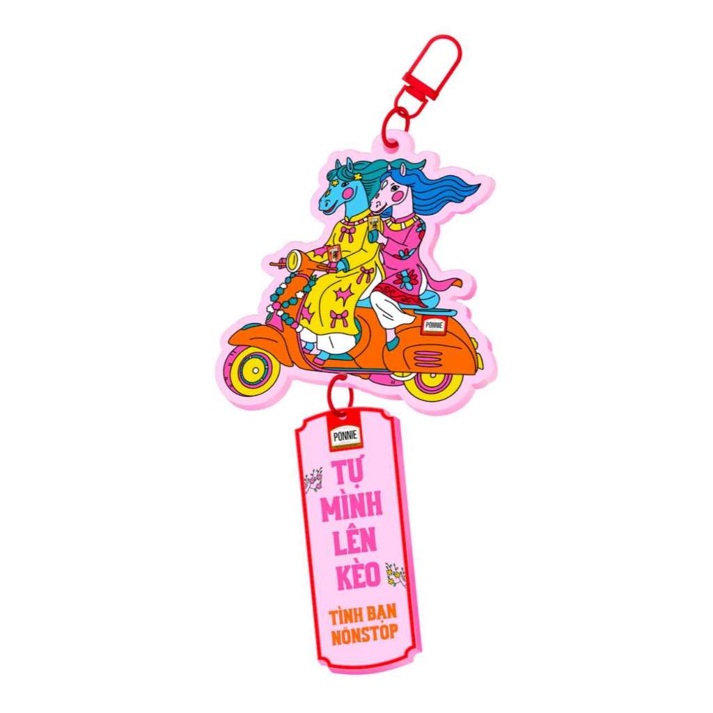 [Chọn loại] [Hàng tặng không bán] Charm Tết Tự lực Ponnie Meat Snack