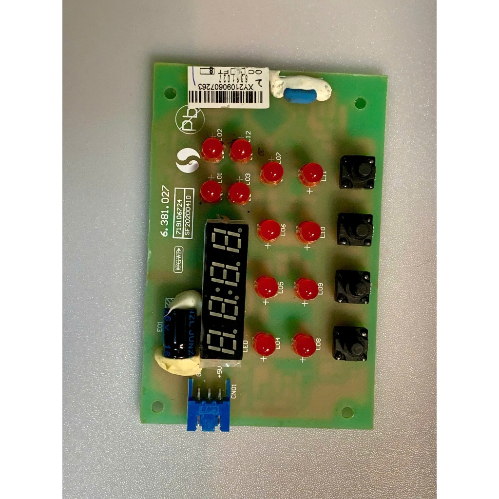 Màn hình điều khiển hiển thị + motor auto van 3 cửa 5 cửa tự động lọc tổng RUNXIN F71 F71Q1 F71B1 F7