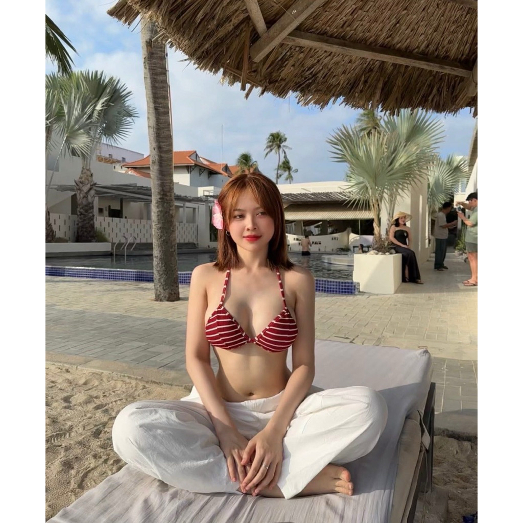 Bikini TMT . bikini áo tắm hai mảnh bassi quần đùi khoét sang cao cấp | BigBuy360 - bigbuy360.vn