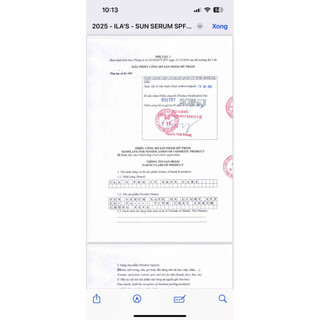 SERUM CHỐNG NẮNG 𝐈𝐋𝐀'𝐒 𝐒𝐏𝐅 𝟓𝟎+ 𝐏𝐀++++ 60ML