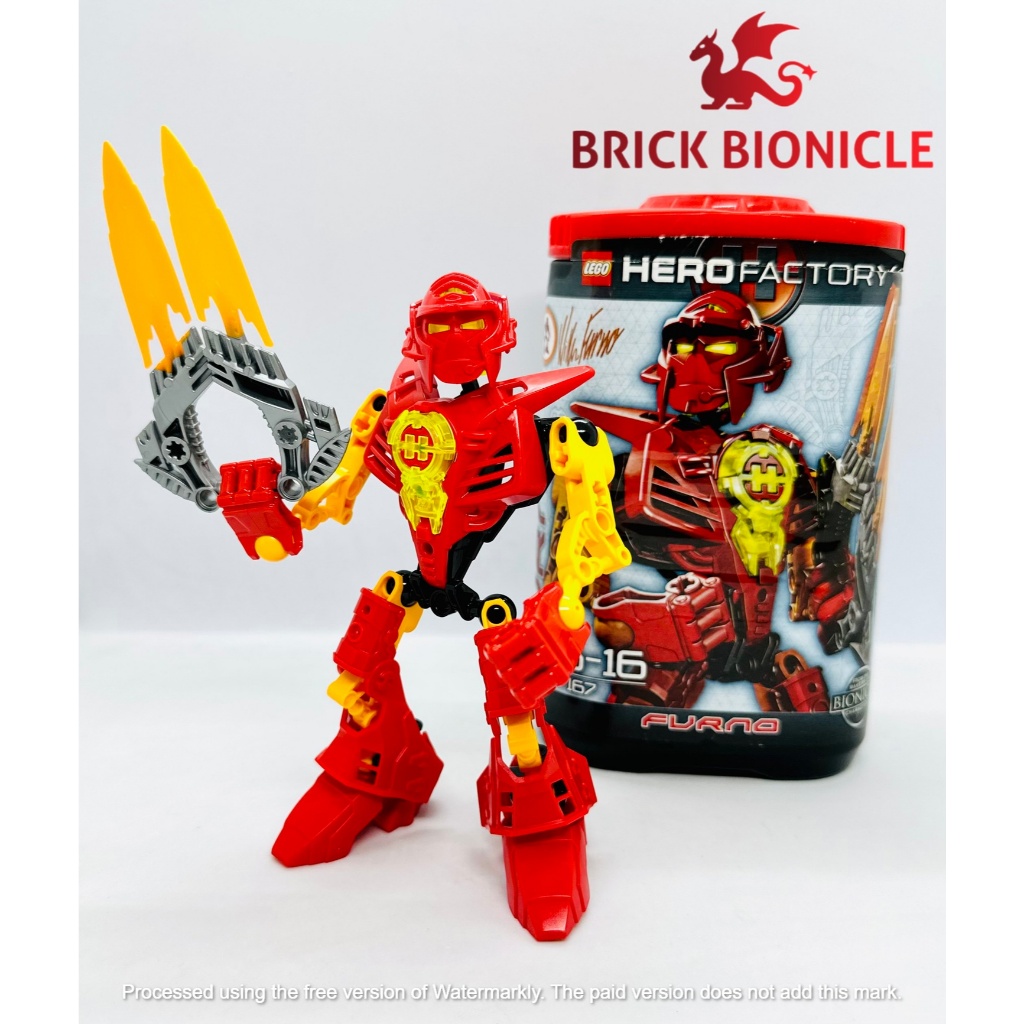 HERO FACTORY - ĐỒ CHƠI LẮP RÁP HERO FACTORY - 7167 Furno 1.0