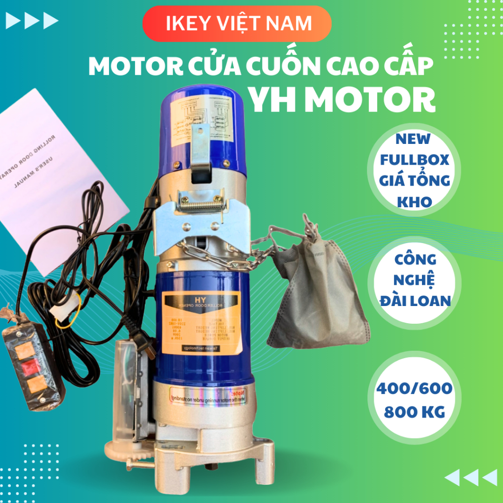 Thân mô tơ cửa cuốn chân chụm YH 400-600-800