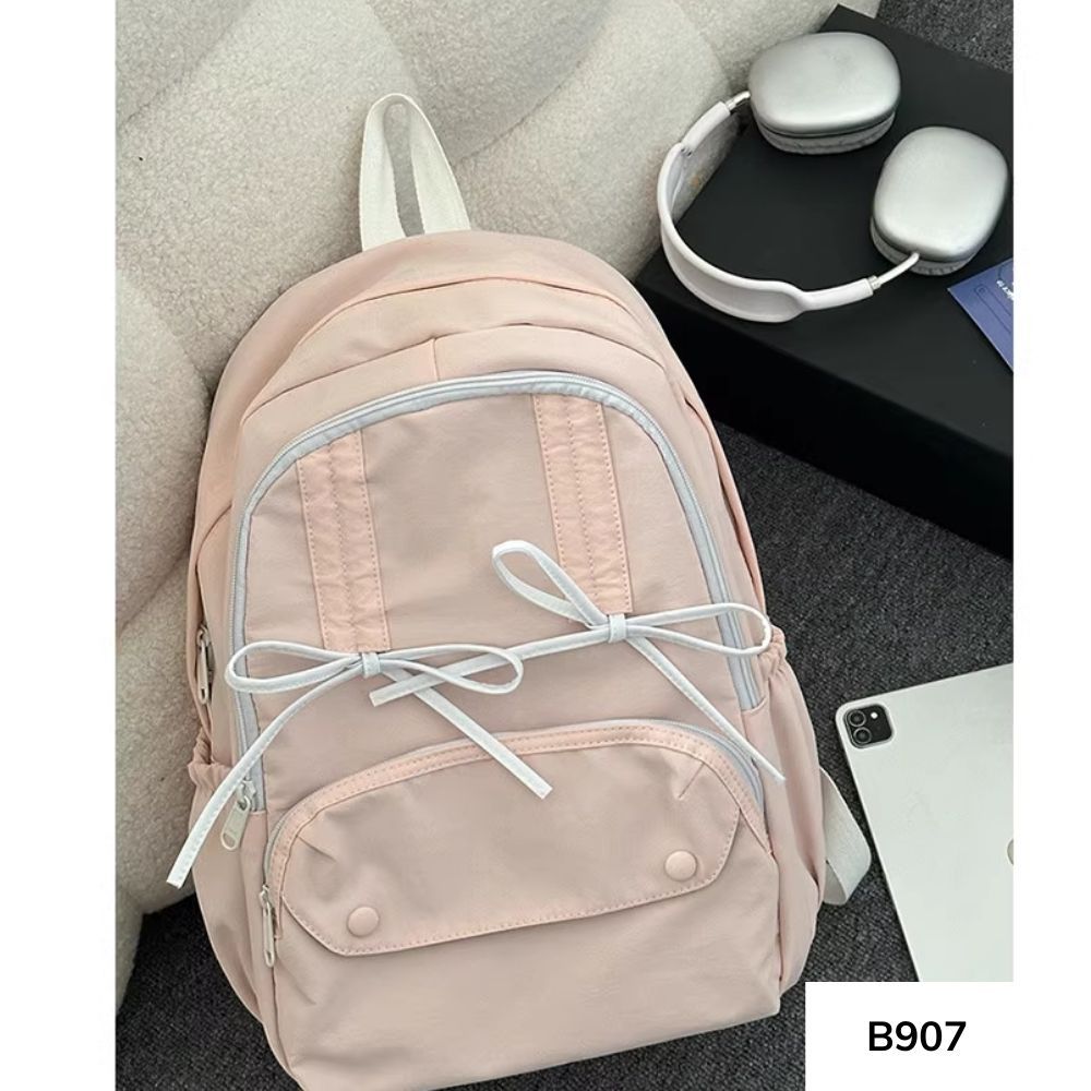 Cặp sách đi học phong cách dễ thương cho học sinh cấp 2 , cấp 3 Ulzzang Hàn Quốc B907 gaga store