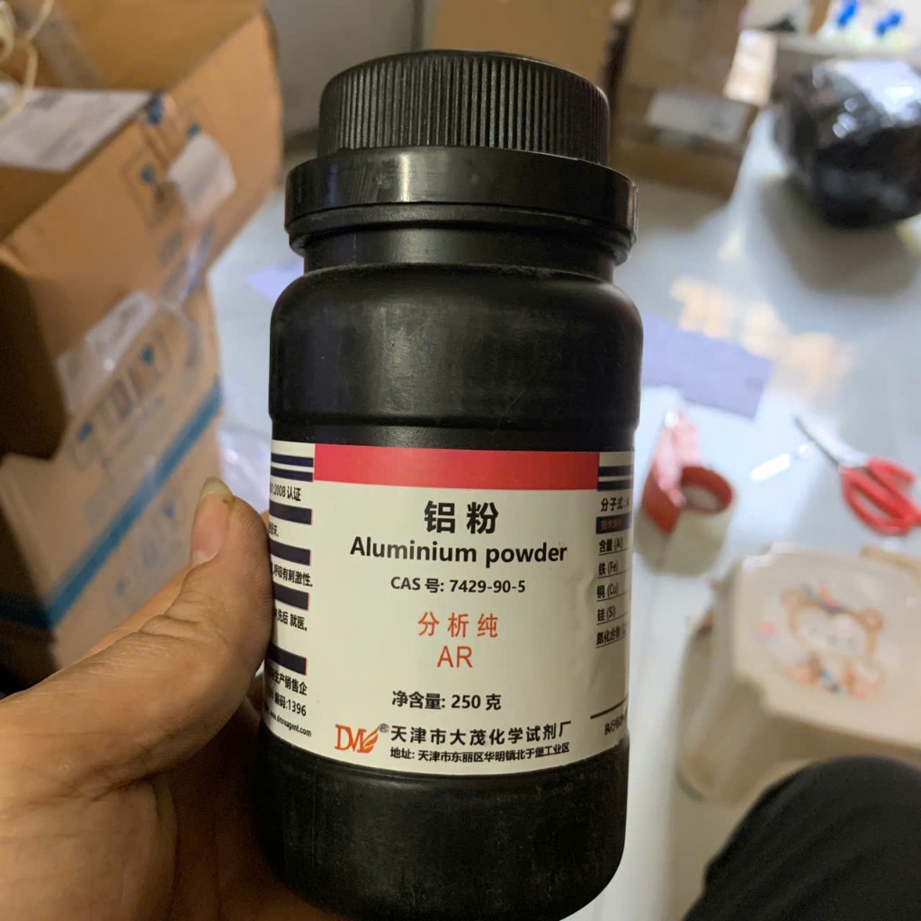 Aluminium Powder 250 dùng trong thí nghiệm - Bột nhũ nhôm 250g { NEW }