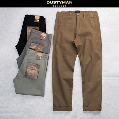 Quần Kaki Nam Slim Fit Nova Dustyman, Màu Cổ Điển,Co Dãn Nhẹ