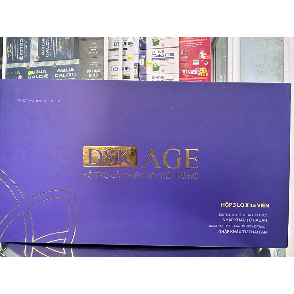 DSK AGE HỖ TRỢ CẢI THIỆN NỘI TIẾT TỐ NỮ