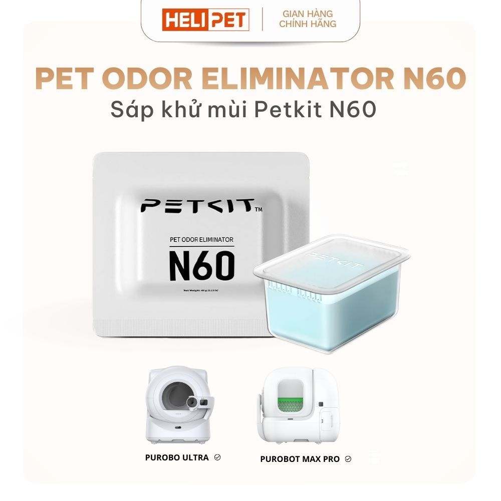 [NEW] Sáp Khử Mùi PETKIT N60 Hương Hoa Nhài Dùng Cho Máy Vệ Sinh Purobot Ultra, Purobot Max Pro