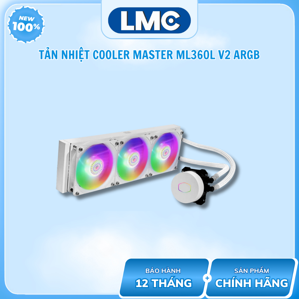 Tản nhiệt AIO Cooler Master MASTERLIQUID ML360L V2 ARGB