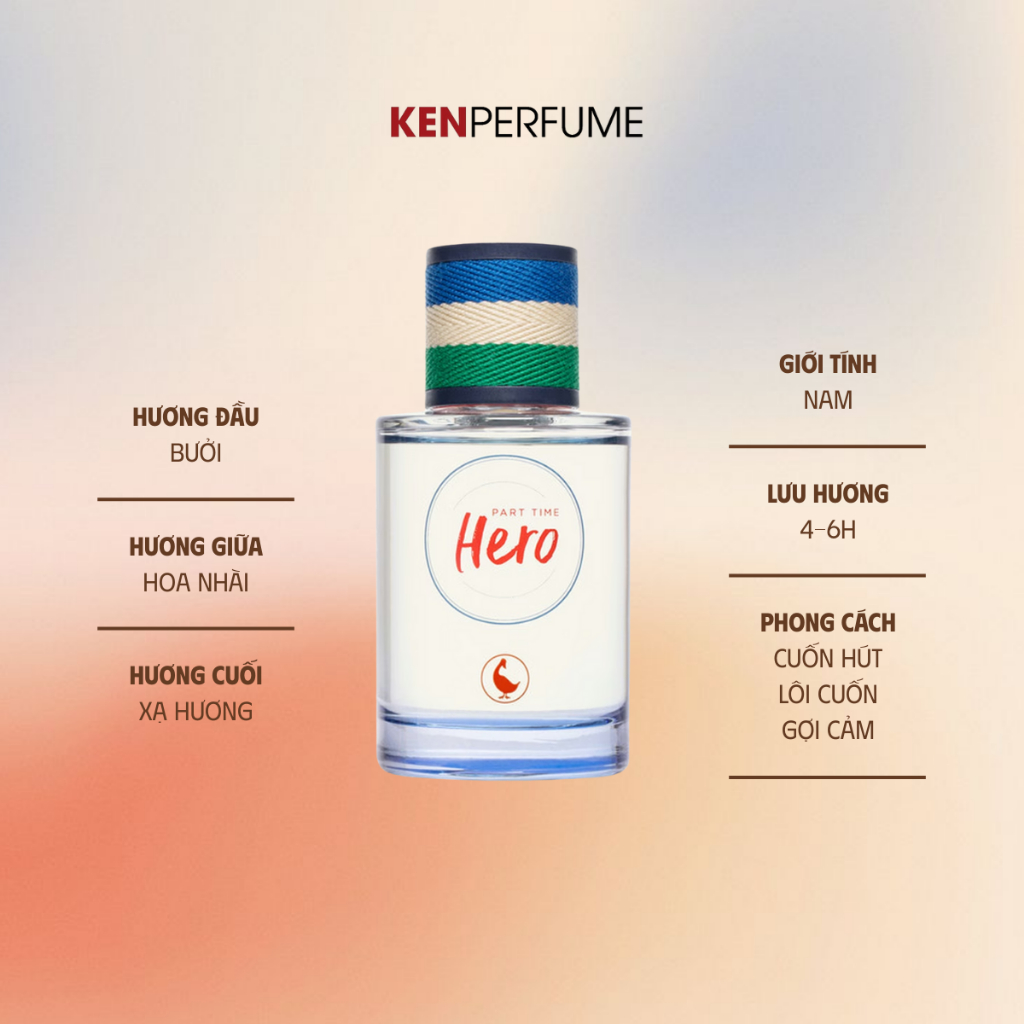 10ML Nước Hoa Nam El Ganso Part Time Hero EDT | Nước Hoa Nam | Ken Perfume