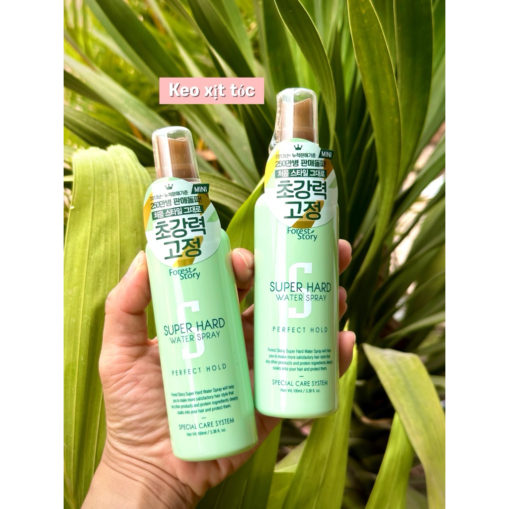 Xịt giữ nếp tóc forest story Hàn Quốc 100ml