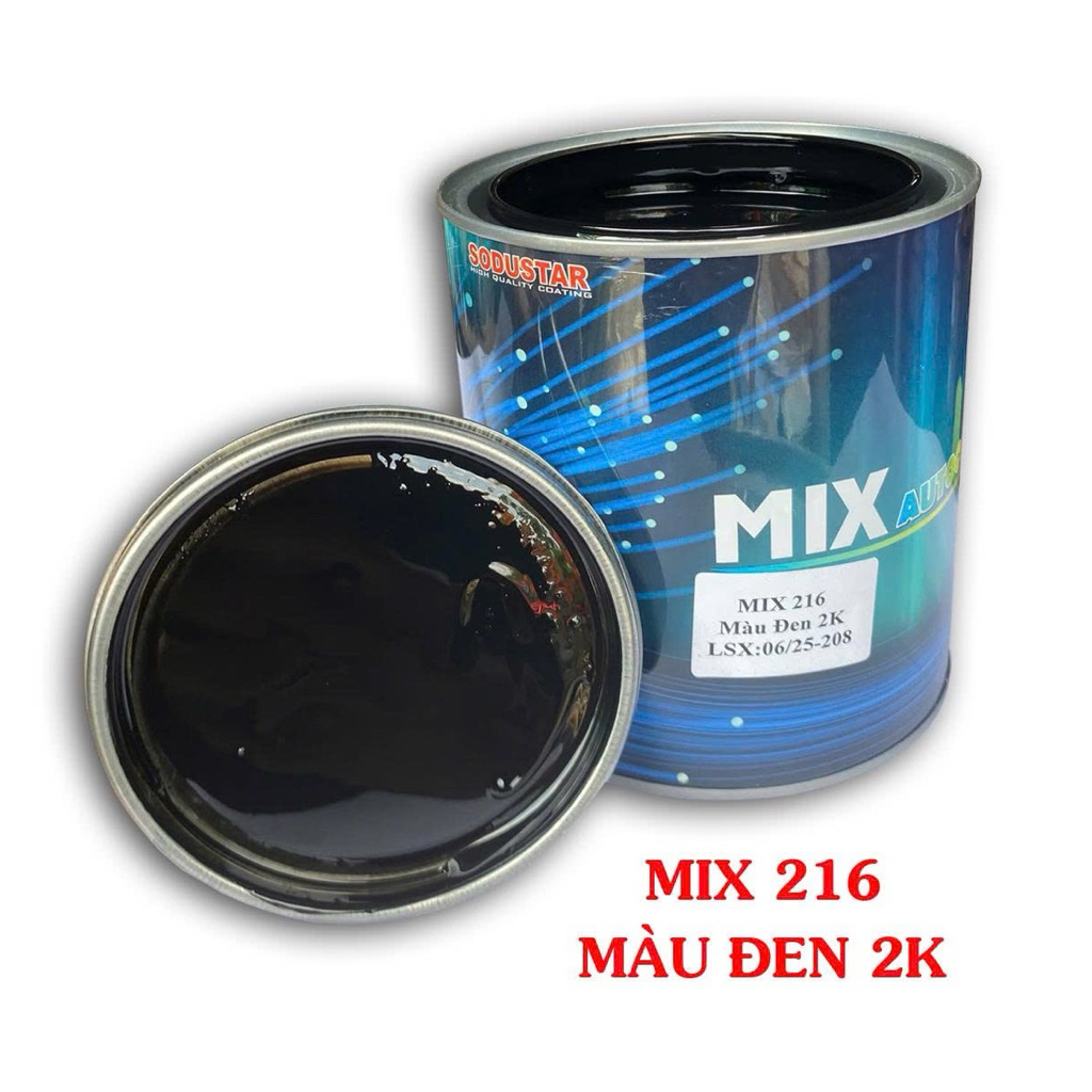 Mix 216 màu đen 2k