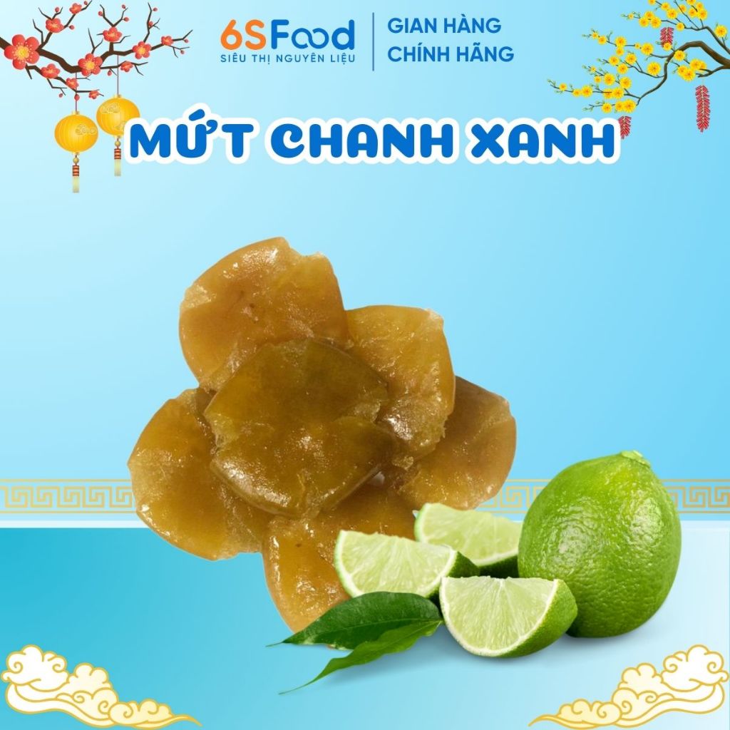 Mứt Chanh Xanh Truyền Thống Dùng Làm Nhân Bánh Trung Thu, Thơm Ngon, Vị Chua Ngọt Hài Hòa - 6SFOOD