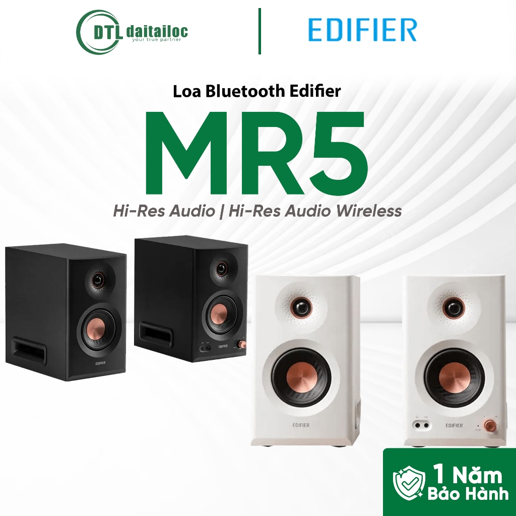 Loa Kiểm Âm Bluetooth EDIFIER MR5 Công Suất 110W Bluetooth 6.0 Hi-Res | Chính Hãng | Bảo Hành 12 Thá