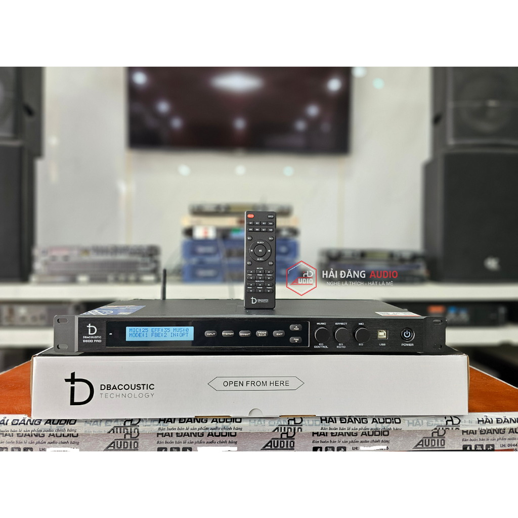 Vang số DB acoustic S600 Pro Cao Cấp,có bluetooh.Tặng dây giắc