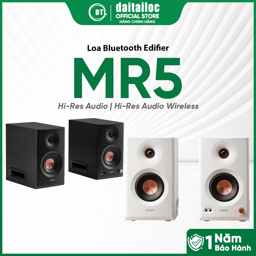 Loa Kiểm Âm Bluetooth EDIFIER MR5 Công Suất 110W Bluetooth 6.0 Hi-Res| Chính Hãng |  Bảo Hành 12 Thá