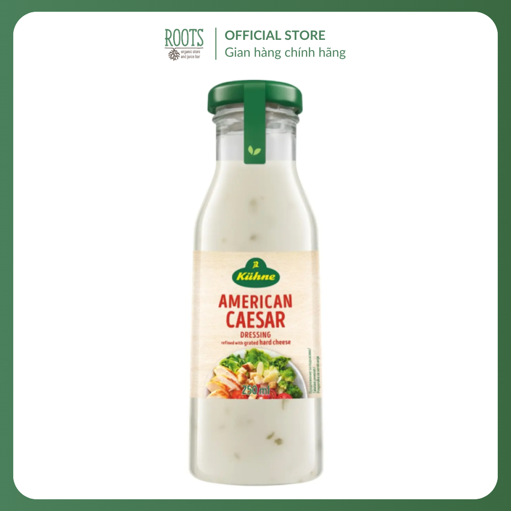 (Ship hỏa tốc) KUEHNE - Sốt Trộn Salad Kiểu Mỹ, American Caesar Dressing Refined with Grated Hard Ch