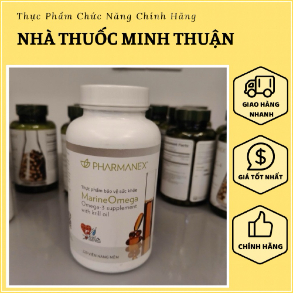 Hàng Tiếng Việt - Nuskin Omega 3 Marine - Omega3 nuskin hỗ trợ tim mạch, da, tóc, móng.