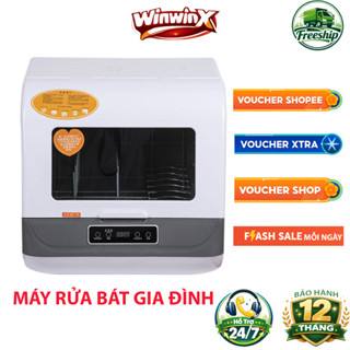 Máy rửa bát cao cấp công nghệ Nhật Bản phù hợp cho gia đình 4 người, máy rửa chén đĩa mini giá rẻ