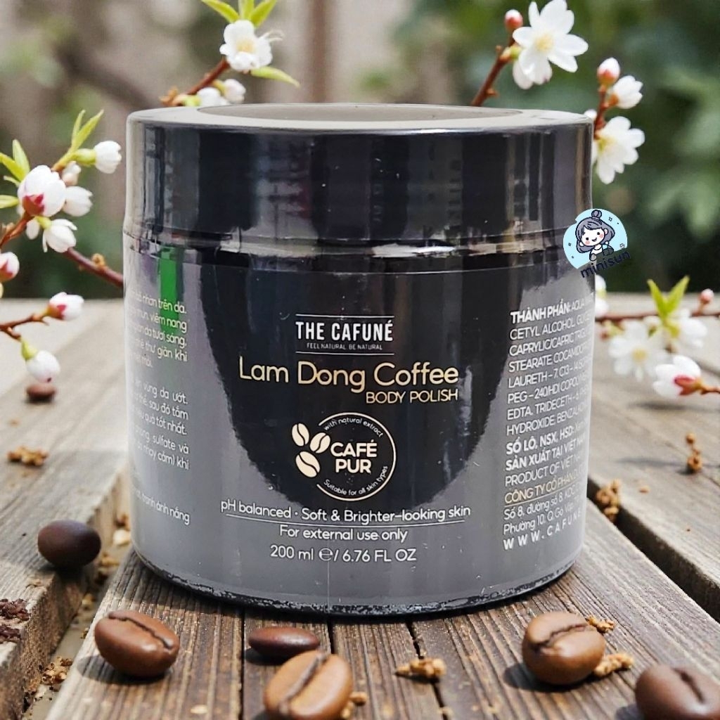 Date 2027 -Tẩy Tế Bào Chết Cơ Thể Cà Phê Ldong The Cafuné - LamDong Coffee Body Polish)
