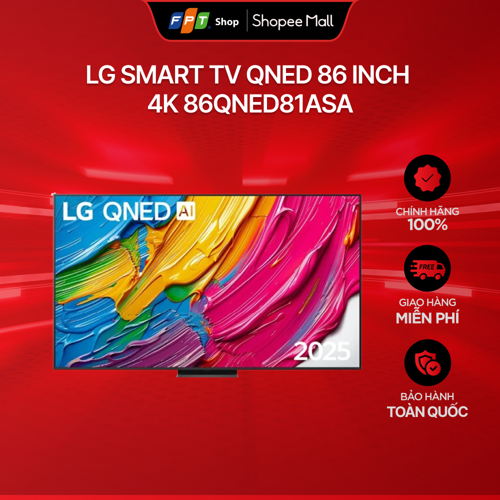 LG Smart TV QNED 86 inch 4K 86QNED81ASA