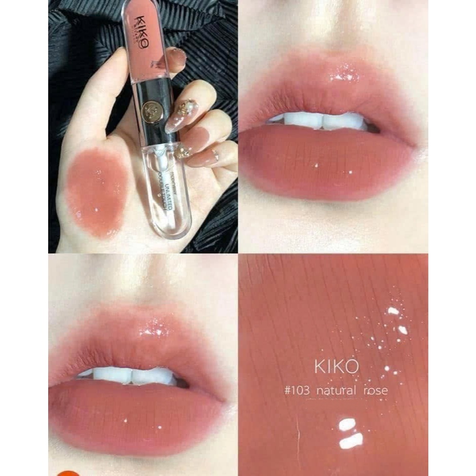 Son Kiko Hai Đầu Màu 103 Unlimited Double Touch (3mlx2) Fullbox