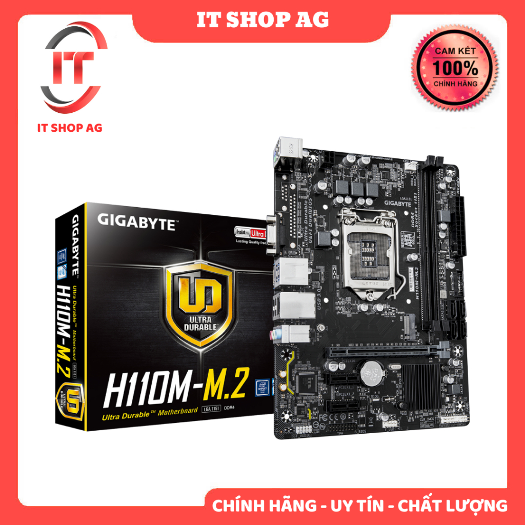 Mainboard Gigabyte H110M-M2 Chính hãng phân phối