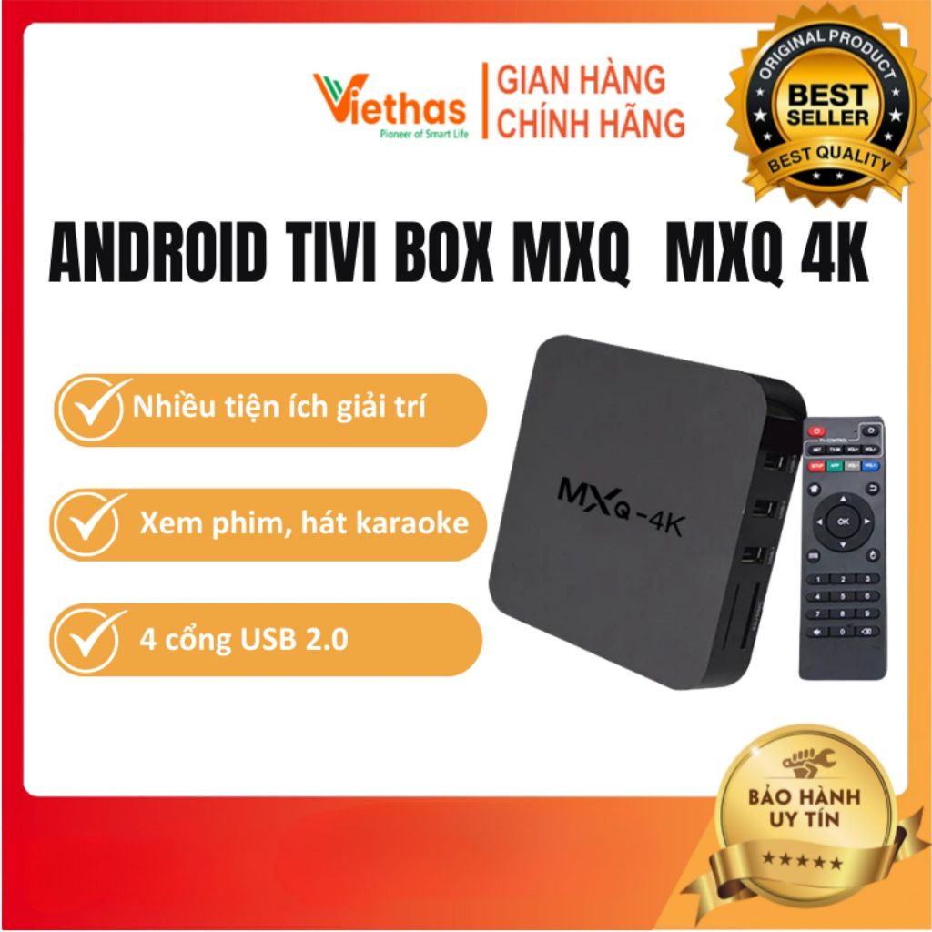 Android Tivi Box MXQ - MXQ 4K Nâng Cấp