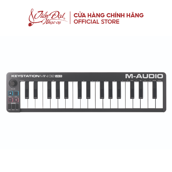 MIDI Controller M-Audio Keystation Mini 32 MK3 Chính Hãng- Sự Lựa Chọn Hoàn Hảo Cho Nghệ Sĩ Lưu Động