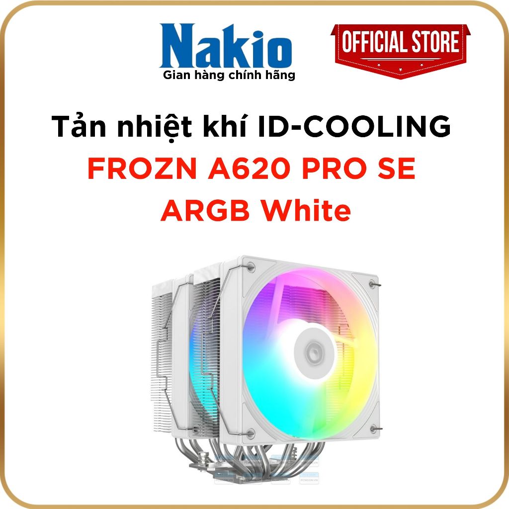 Tản nhiệt CPU ID-COOLING FROZN A620 PRO SE ARGB WHITE