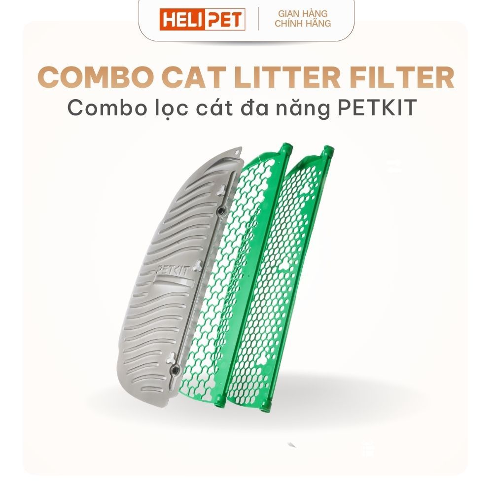 [NEW 2026] Lưới lọc cát, Tấm Chắn Xả Bỏ Cát Cũ PETKIT Dùng Cho Máy Vệ Sinh Cho Mèo PETKIT Pura Max 2