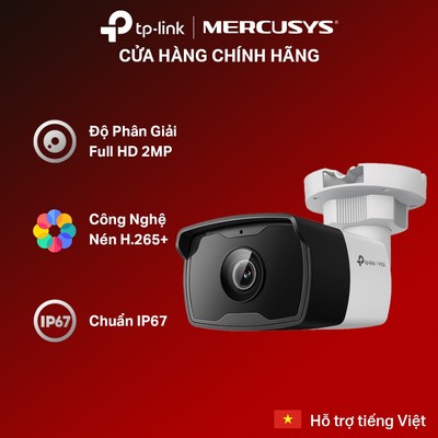 Camera IP Ngoài Trời TP-Link VIGI C320I 2MP | Hỗ Trợ Hồng Ngoại, Phát Hiện Thông Minh
