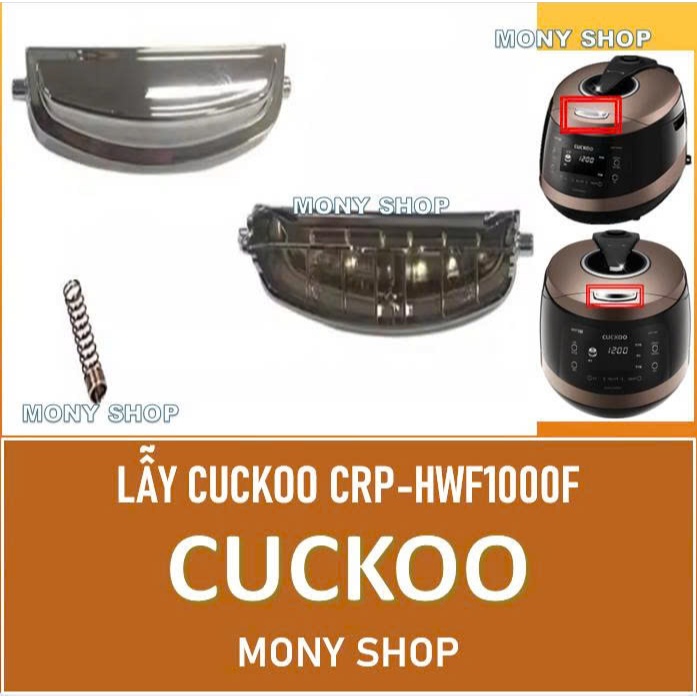 Lẫy nồi cơm điện Cuckoo CRP-HWF1000F, HWF1000F 1.8L + lò xo lẫy