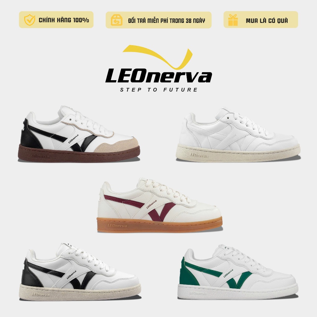 Giày Sneaker Unisex LEONERVA 808 VS2 -  Bản Nâng Cấp - Đi Đúng Size