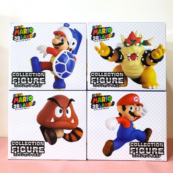 [ Chính Hãng Nintendo ] Mô Hình Bowser , Goomba , Boomerang Mario - Super Mario 3D Land Collection F