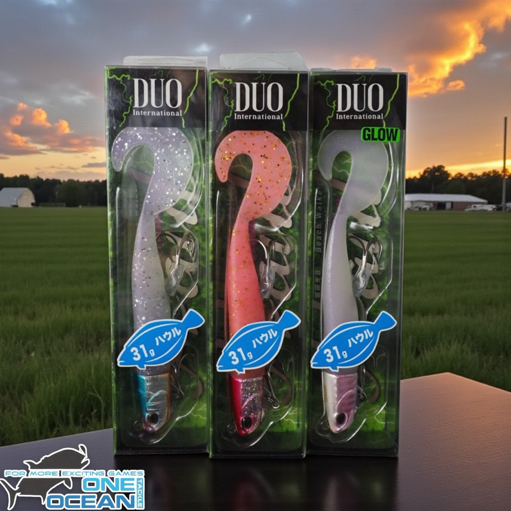 Mồi Mềm Câu Cá DUO BEACH WALKER HAUL GRUB SET 31Gr