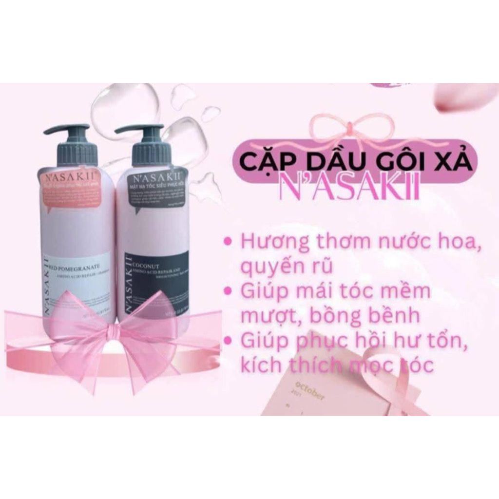 dầu gội nasaki 1000ml