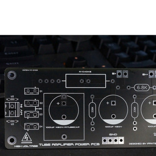 KIT mạch nguồn dùng lắp Ampli đèn ( 03 tụ Nichicon 100uF 400V , 01 PCB )
