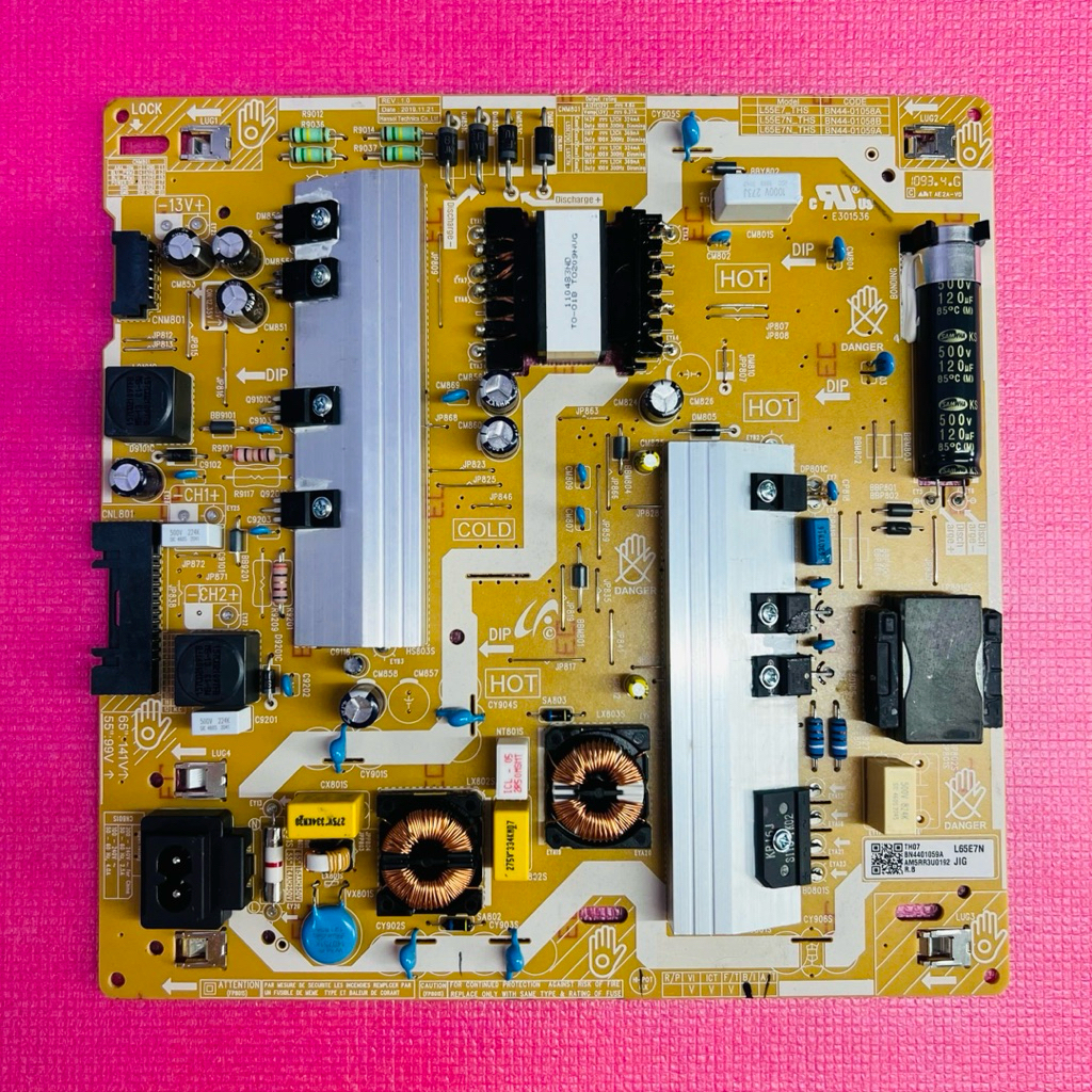 [MỚI]Bo nguồn Samsung 65NU7100, 65NU7300, 65NU7400, 65NU7500, 65NU7090, 65RU7100, 65RU7200, 65RU7300