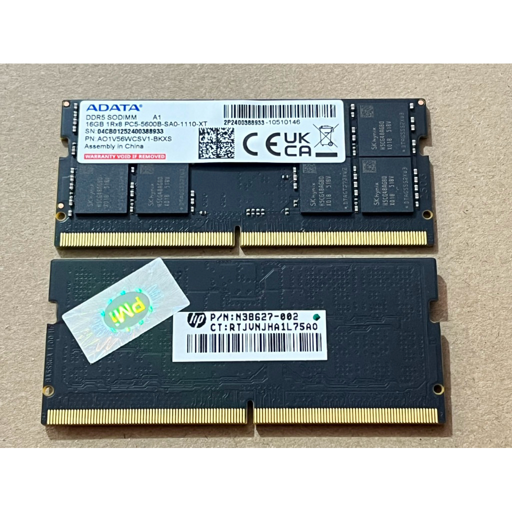 Bán  Ram laptop DDR5 16GB 5600  hàng zin bóc máy HP