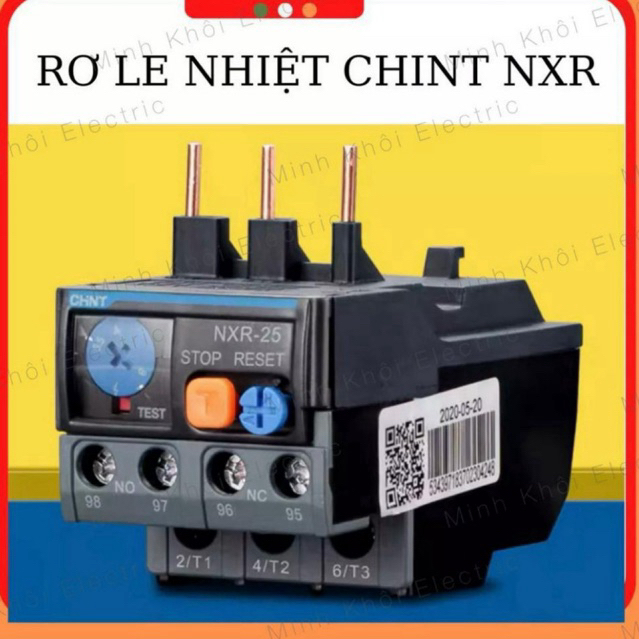Rơ Le Nhiệt Chint NXR-25,NXR-38 Chính Hãng Cao Cấp