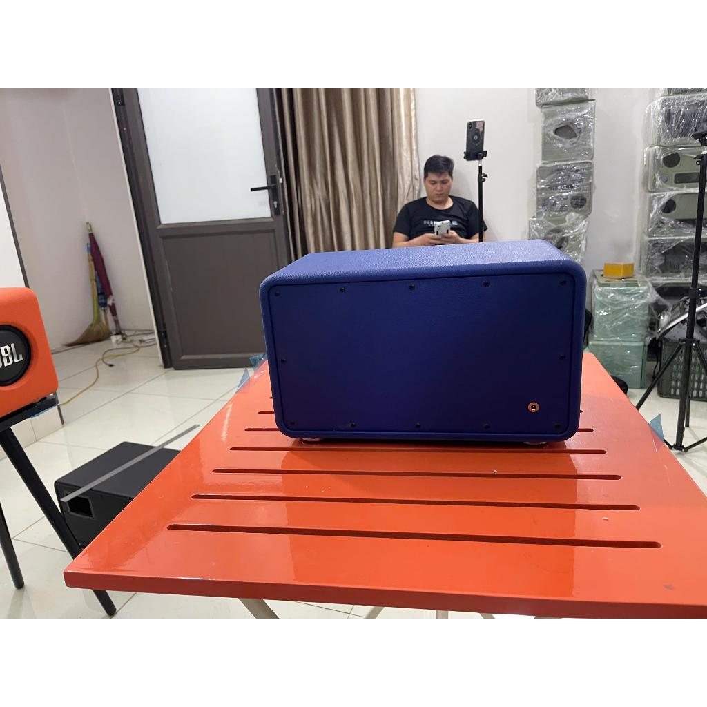 Loa   2.0 cộng hưởng Công suất 100w kt 37x22x19 2 bass bombox2  2 Treble hk  2 cộng hưởng bombox2 Mạ