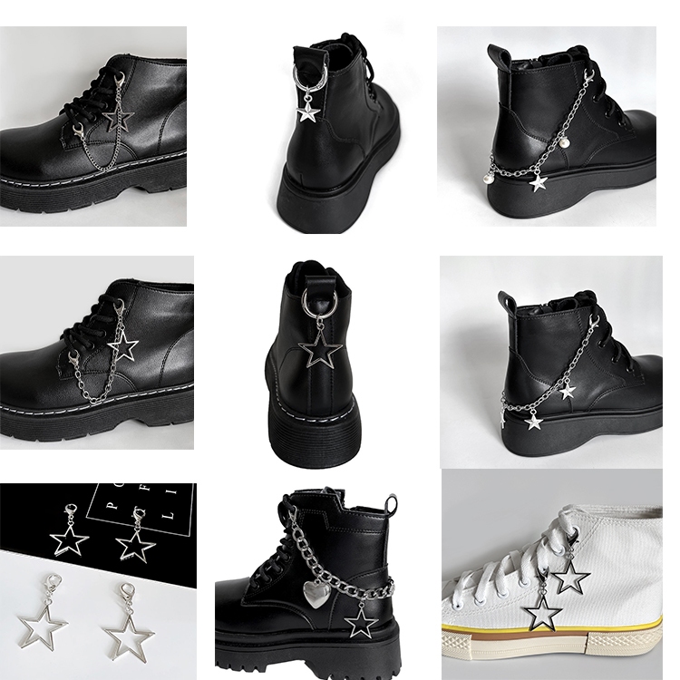 1 Chiếc Tổng hợp nhiều mẫu Khoá phụ kiện charm độc đáo Martin cài boots sneaker hoặc giày cổ cao CA1