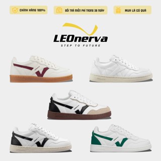 Giày Sneaker Unisex LEOnerva 808 VS2 - Đế Nâu, Trắng Đen,Trắng Full, Vạch Xanh Lá, Vạch Đỏ Đế Kếp - Đi Đúng Size