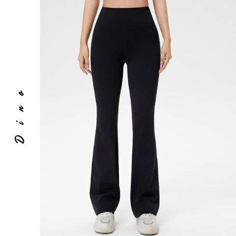 QUẦN LEGGING NỮ - QUẦN FLARED NAQI BASIC - ĐỒ TẬP GYM, YOGA, PILATES [DINO ĐỒ TẬP]