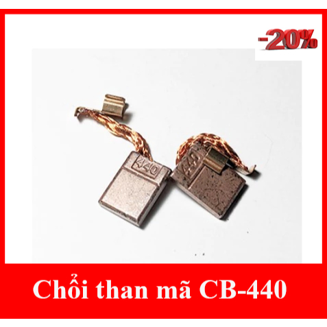 Chổi than mã CB-440 3x10x13mm thay thế cho Makita TD131, TD134 và nhiều mã máy khác