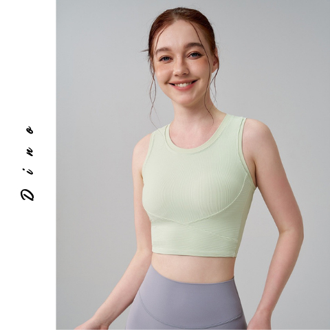ÁO THỂ THAO NỮ - ÁO CROPTOP MICHELA - ĐỒ TẬP GYM, YOGA, PILATES [DINO ĐỒ TẬP]